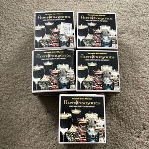 5 Flam Buoyants Vintage 1975 Floating Flame Candle Boxes Of 3 *New*